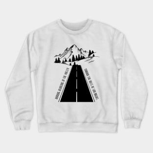 "Keep on Ramblin" Radio Company Quote Crewneck Sweatshirt